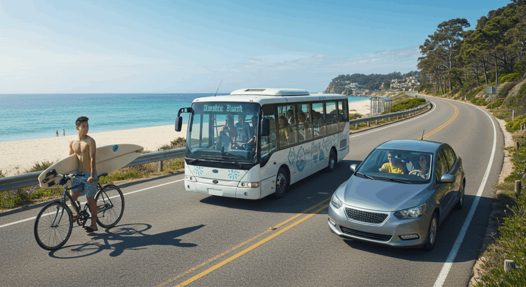 Alternativas Inteligentes Vá de Bike, Ônibus ou Carona