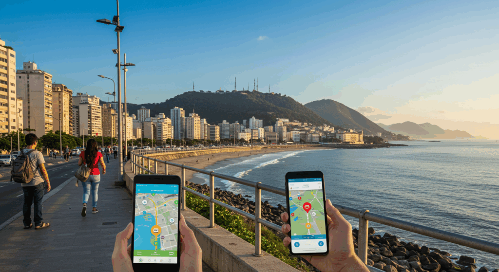 Aplicativos de Transporte no Litoral de São Paulo Vale a Pena Usar