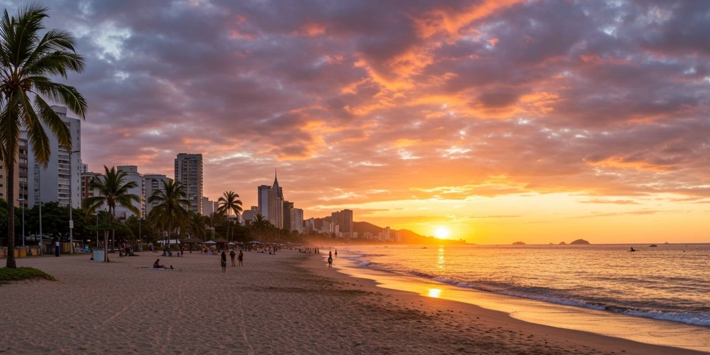 As Melhores Experiências de Pôr do Sol nas Praias de SP