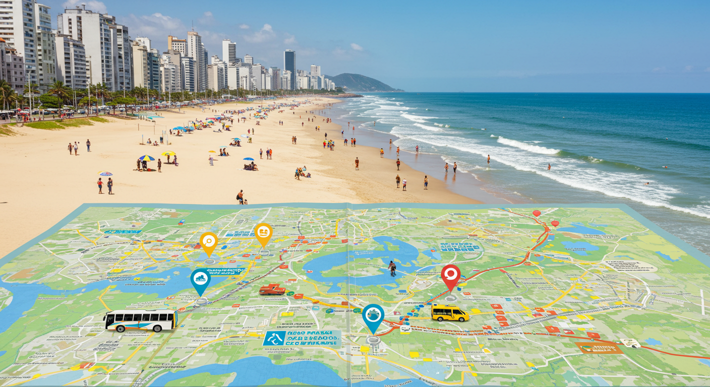 Como Chegar às Praias de São Paulo Guia Completo de Transporte