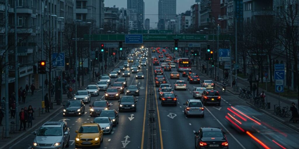 Escolha o Melhor Horário e Evite os Picos de Trânsito