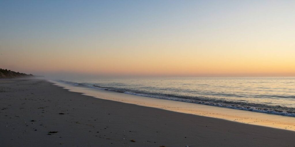 Manhã cedo: o segredo das praias desertas