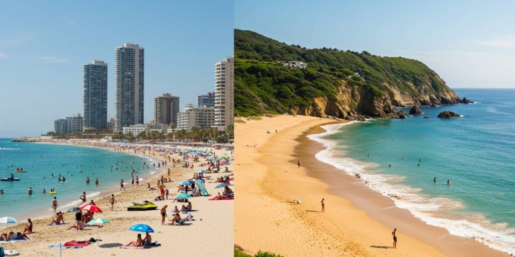 Praias Urbanas vs. Praias Selvagens: Conheça as Diferenças