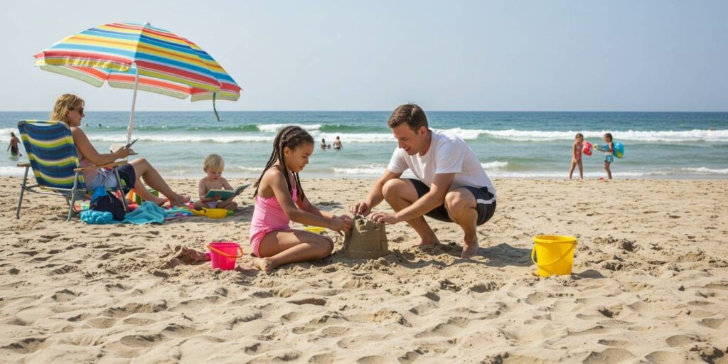 Praias para Famílias: Segurança, Estrutura e Diversão para Crianças
