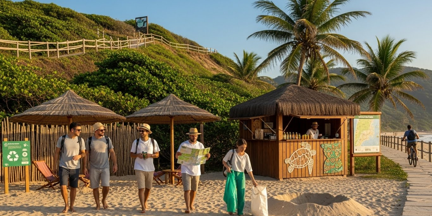 Dicas de Viagem Sustentável para Curtir as Praias Paulistas com Consciência