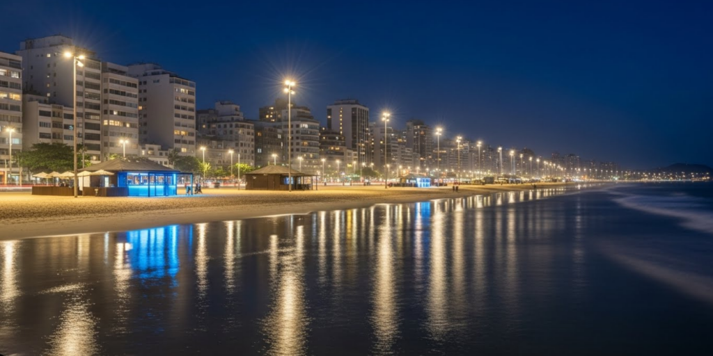 Experiências Noturnas_ Vida Noturna nas Praias Paulistas