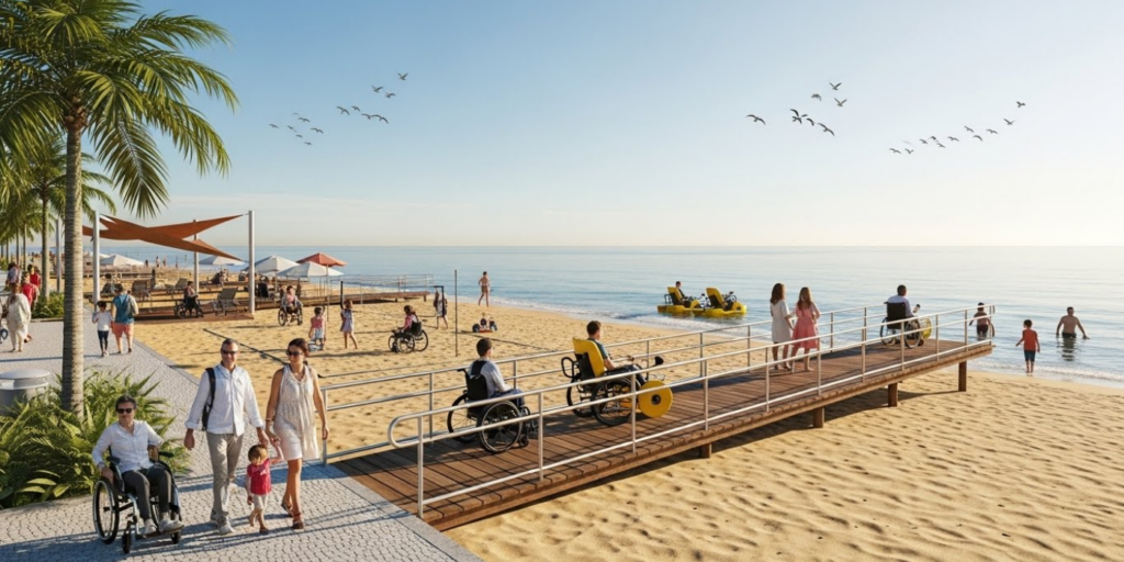 Praias Acessíveis no Litoral Paulista_ Onde o Mar Está ao Alcance de Todos