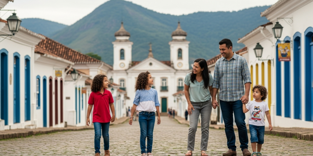 Cenário 1_ Família com crianças em Minas Gerais