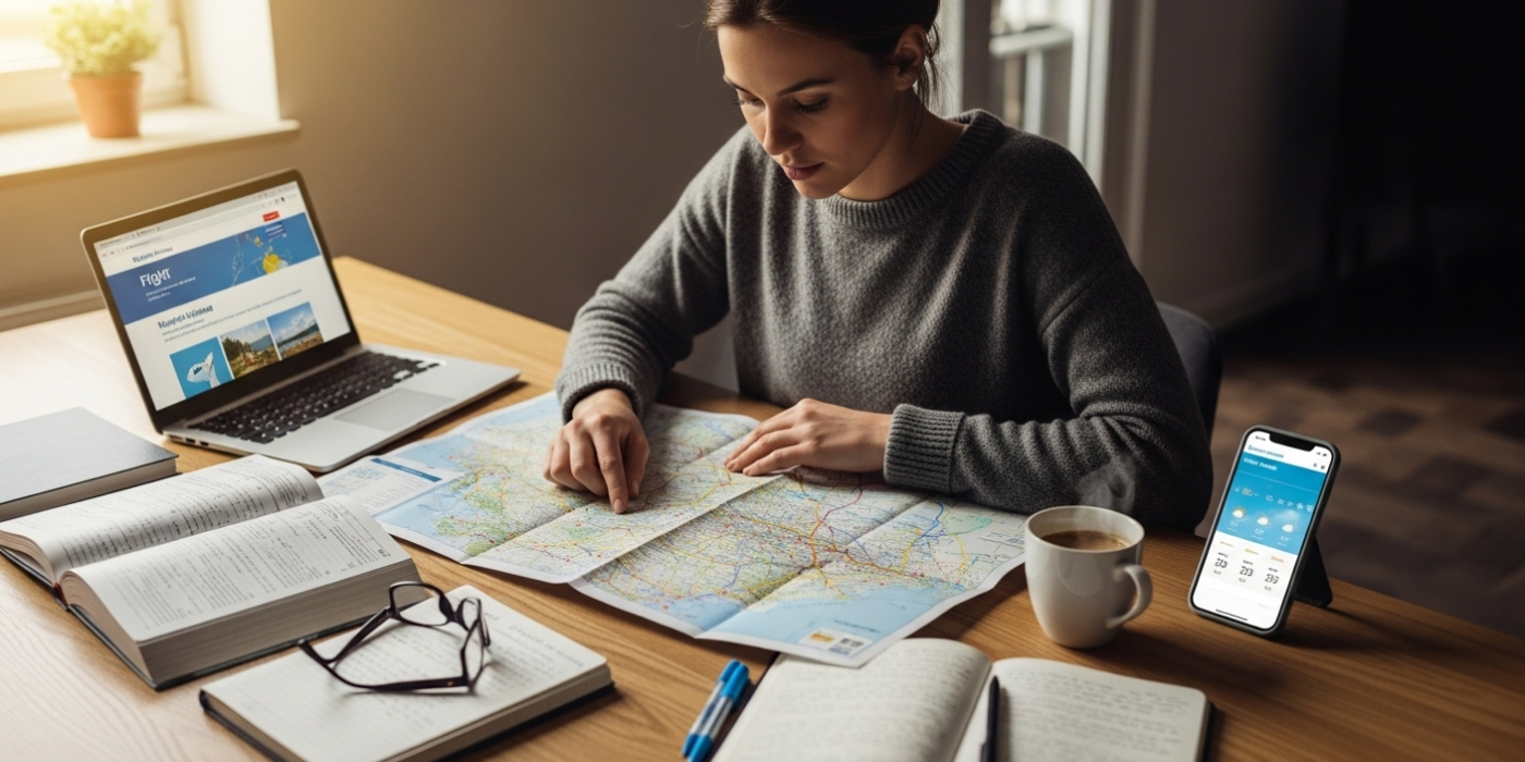 Erros comuns ao montar um roteiro de viagem e como evitá-los